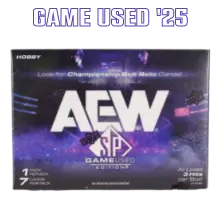 AEW SP Game Used 25